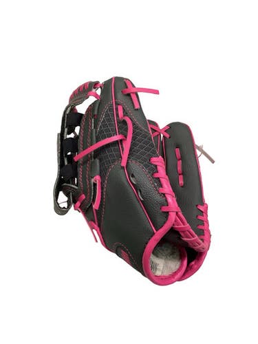 Used Franklin 22754 BB/SB Glove RH Throw Grey And Pink 10 1/2" 11347-S000266023