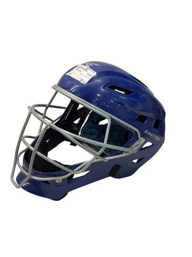 Used Easton GAMETIME Catchers Helmet w/Mask Royal Blue SM 11347-S000265965