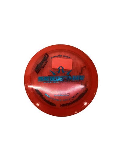 Used Dynamic Discs SERGEANT LUCID Disc Golf Driver Red 173g 11347-S000265956