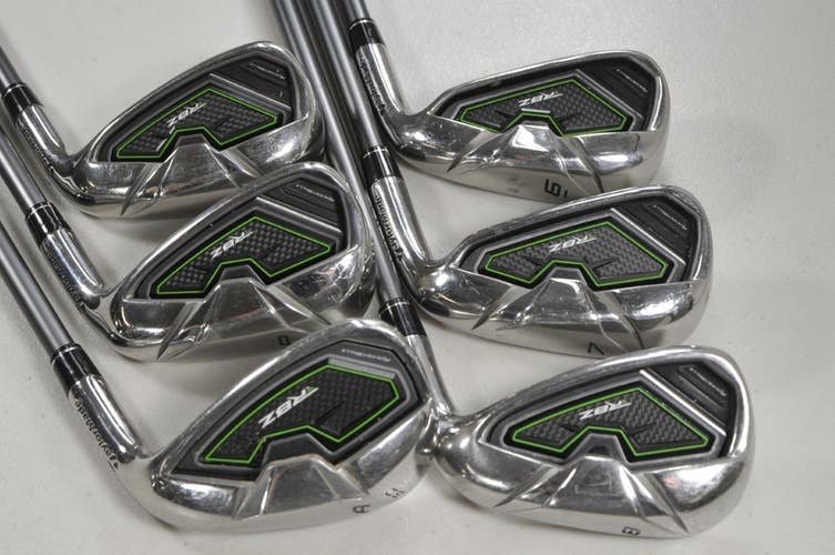 TaylorMade RocketBallz 6-PW,AW Iron Set Regular Flex Right 65g Graphite #211805