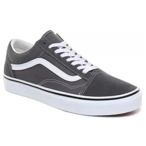 Vans Old Skool 'Pewter' VN0A4BV5195 Men Gray White Suede Skateboard Shoes DDK819