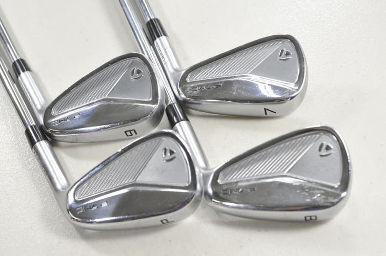 TaylorMade P7MC 2023 7-PW Iron Set Stiff Flex Right DG S300 Steel # 213453