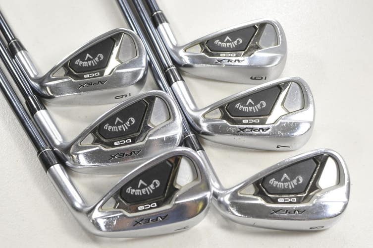 Callaway Apex 21 DCB 6-PW,AW Iron Set Regular Flex RH Recoil Graphite # 213756