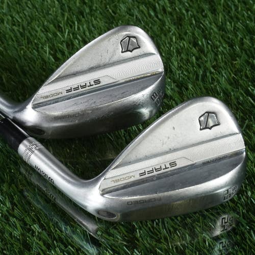 Wilson Staff Model Forged ZM Grooves Wedges Set SW,LW 54 58 Stiff S300 RH
