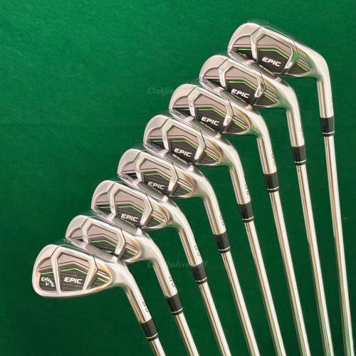 Callaway EPIC CF17 3-PW Iron Set Project X LZ Loading Zone 95 6.0 Steel Stiff