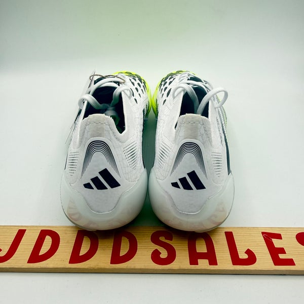 Adidas Predator Elite FG Soccer Cleats JI1082 White Lucid Lemon Men Sz 10.5 NWT Adidas Predator Elite FG Soccer Cleats JI1082 White Lucid  main image 4
