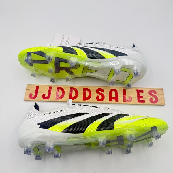 Adidas Predator Elite FG Soccer Cleats JI1082 White Lucid  display picture 3