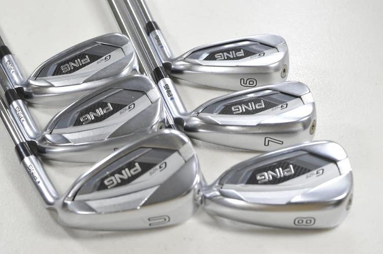 Ping G425 6-W,UW Iron Set Regular Flex Blue Dot Right AWT 2.0 Steel # 213954