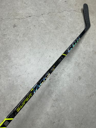 95 Flex P92M Senior CCM Super Tacks AS3 Pro Left Hand Hockey Stick Pro Stock