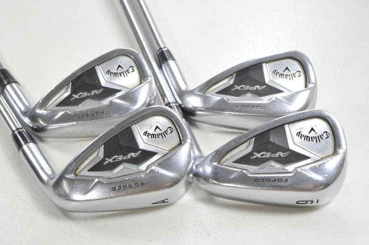 Callaway Apex 19 8-PW,AW Iron Set Right Regular/Stiff Flex Steel # 210440