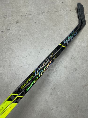 2 PACK 95 Flex P92M Senior CCM Super Tacks AS3 Pro Left Hand Hockey Stick Pro Stock