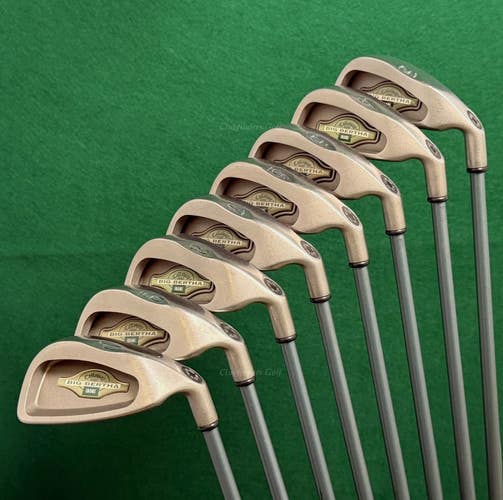 Lady Callaway Big Bertha 1996 3-PW Iron Set Factory Ladies Gems Graphite Ladies