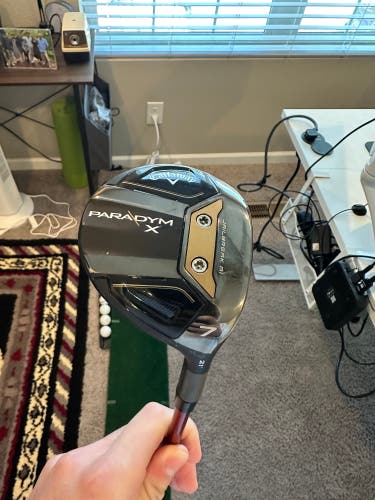 Men's 2023 Callaway Paradym X Right Handed Fairway Wood Stiff Flex 7 Wood (Used)