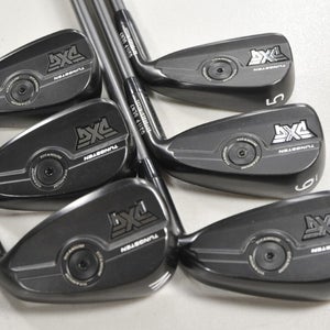 PXG Gen7 0311 P Black 5-W Iron Set Regular Flex RH SteelFiber 70  # 213599