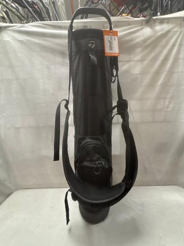 Used Taylormade 4 WAY STAND BAG Mens Stand Bag Black 11490-S000270592