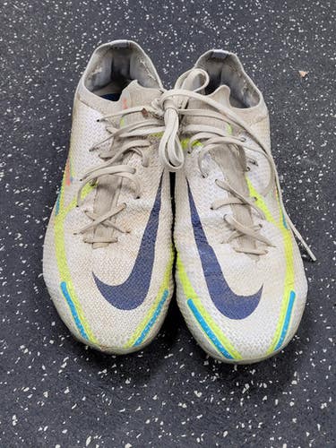 Used Nike PHANTOM Soccer Cleats White Senior 8.5 11849-S000038127