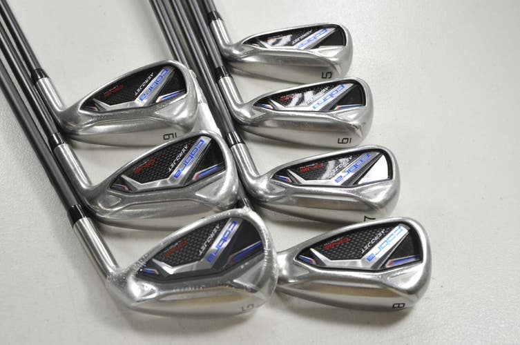 Cobra Aerojet One Length 5-PW,GW Iron Set Senior Flex RH KBS Graphite # 214316