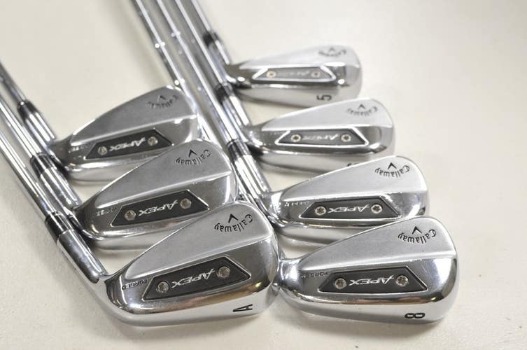 Callaway Apex Ai150 5-PW,AW Iron Set Stiff Flex Right DG MID S300 Steel # 213990