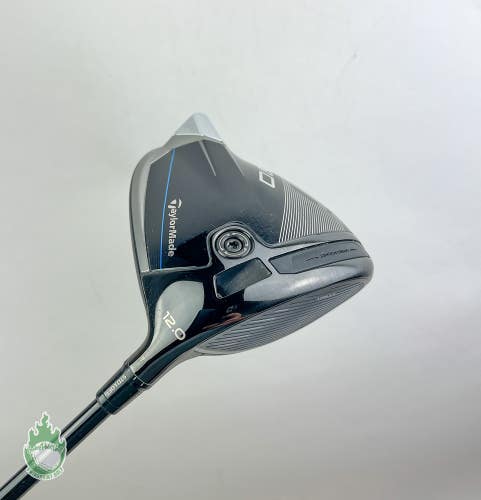 Right Handed TaylorMade Qi10 Driver 12* HZRDUS 60g Stiff Graphite Golf Club