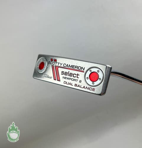 RH Titleist Scotty Cameron Select Newport 2 Dual Balance 36" Putter Steel Golf