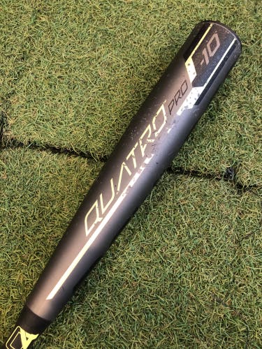 2019 Rawlings Quatro Pro Composite Bat USABat Certified (-10) Composite 20 oz 30" (Used)