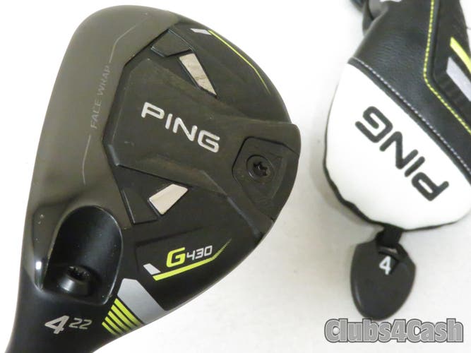 PING G430 Hybrid 22 4H Alta CB 70 Black Stiff Flex +Cover .. LEFT LH