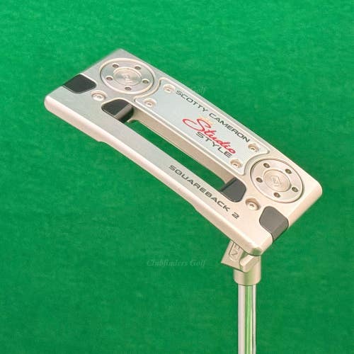Scotty Cameron 2025 Studio Style Squareback 2 35" Single-Bend Putter Titleist