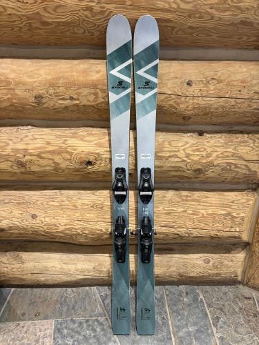 2026 Stockli Stormrider 95 Skis With Salomon Strive 13 Bindings 182cm