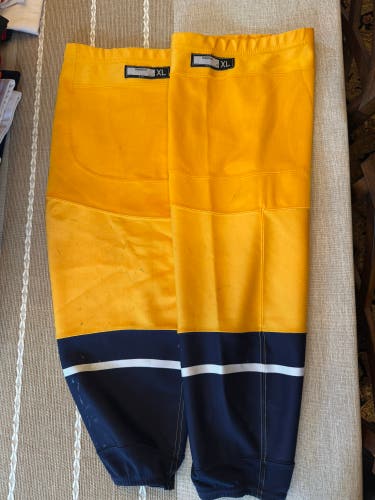 Nashville Predators Pro Stock Reebok Edge Socks  (Used)