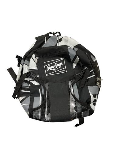 Used Rawlings BACKPACK BB/SB Player Backpack Grey 11847-S000033713