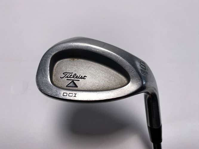 Titleist DCI Black Sand Wedge SW 56* MS-209 Wedge Steel Mens RH
