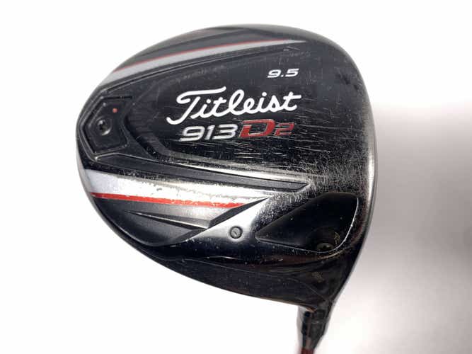 Titleist 913 D2 Driver 9.5* Mitsubishi Rayon Bassara 50 Hi Senior RH