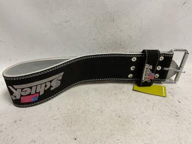 Used SCHIEK WEIGHT LIFTING BELT Black L/XL 11855-S000200903