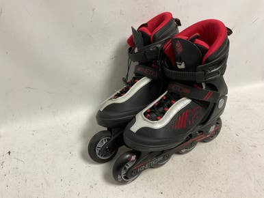 Used K2 KINETIC 80M Senior Rec Fitness Skates Black Senior 8 11855-S000200870