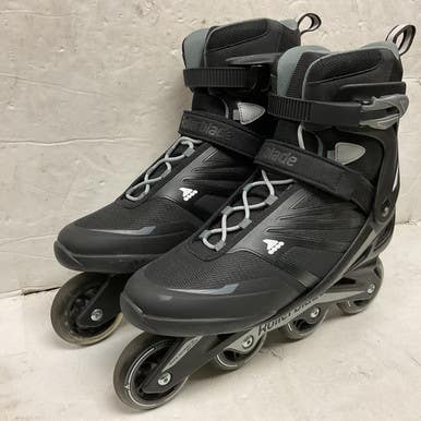 Used Rollerblade ZETRABLADE Senior Rec Fitness Skates Black Senior 12 11855-S000200861