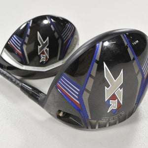 Callaway XR 9* Driver and #3 Fairway Wood Set Stiff Flex Right Project X #213743