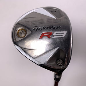 TaylorMade R9 3 Fairway Wood 15* Fujikura Motore 70g Stiff Graphite Mens RH