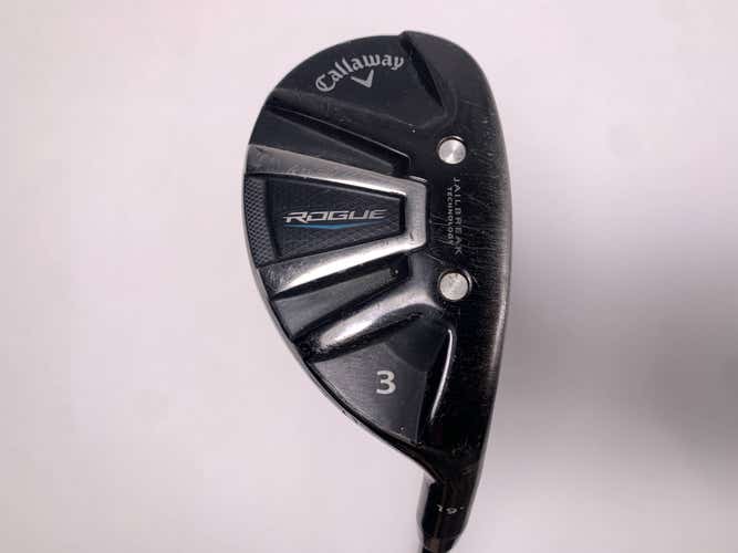 Callaway Rogue 3 Hybrid 19* Aldila Synergy 60g Stiff Graphite Mens RH