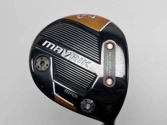 Callaway Mavrik Max 5 Fairway Wood 18* UST Mamiya Helium 5F2 Senior RH
