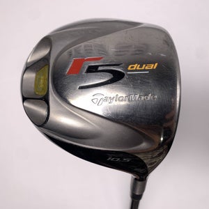 TaylorMade R5 Dual Driver 10.5* MAS2 65g Regular Graphite Mens RH -1/2''
