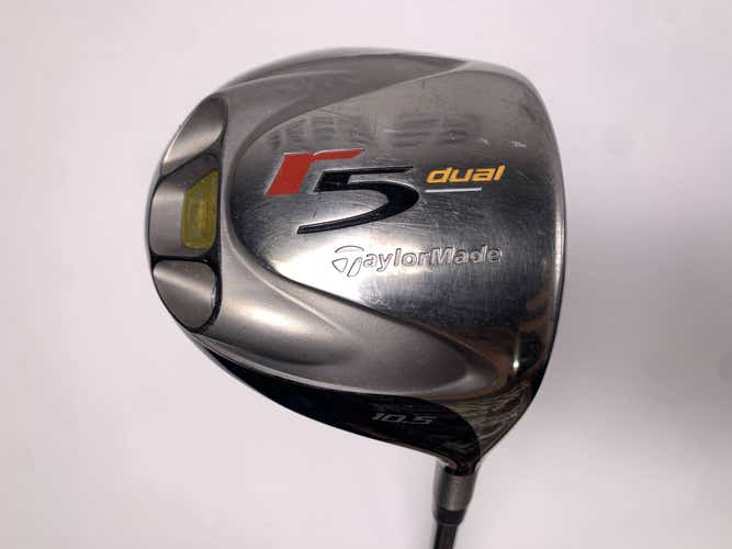 TaylorMade R5 Dual Driver 10.5* MAS2 65g Regular Graphite Mens RH -1/2''