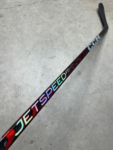 75 Flex P92 Senior CCM JetSpeed FT5 Pro Left Hand Hockey Stick Pro Stock NHL (Used)