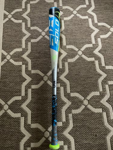2018 Louisville Slugger Solo 618 Alloy USABat Certified Bat (-11) 18 oz 29" (Used)