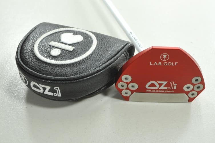 LAB Golf OZ.1 Counter Balance 37" 67* Putter RH Accra Graphite w/ Cover # 210879