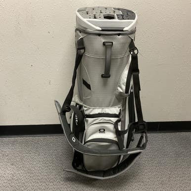 Used Ogio SILENCER Mens Stand Bag Grey And Black 11855-S000200532