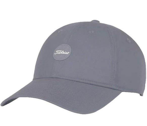 Titleist Montauk Lightweight Adjustable Golf Hat Cap One Size Charcoal GRAY