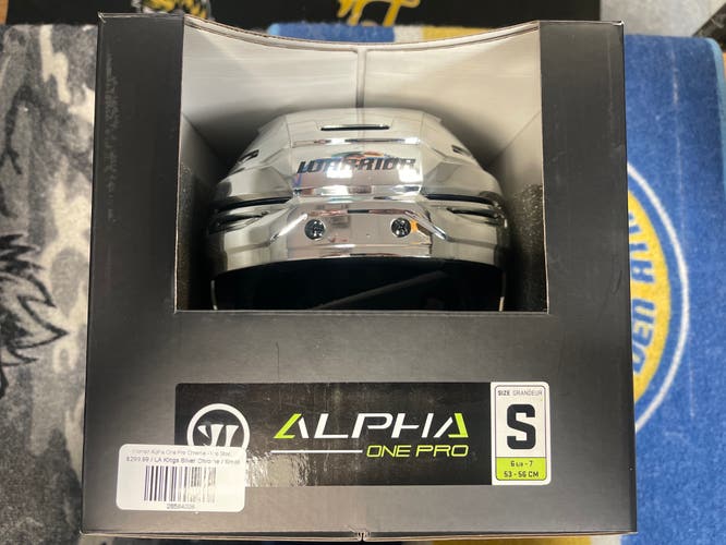 Small Warrior Alpha One Pro Helmet Pro Stock (New)