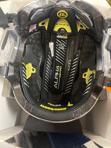 Small Warrior Alpha One Pro Helmet Pro Stock (New) | SidelineSwap | Buy and  Sell on SidelineSwap