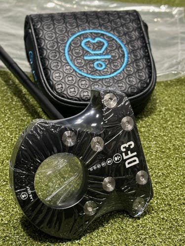 LAB Golf DF3 Center Shaft Putter LEFT Hand 35" Inch w/ Headcover LH MINT!