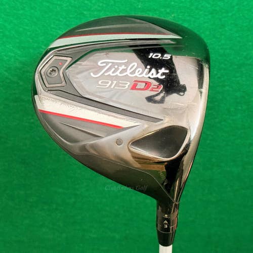 Titleist 913D2 10.5 Driver Project X Even Flow T-1100 6.0 65g Graphite Stiff